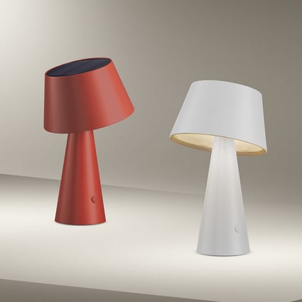 Επιτραπέζιο ηλιακό φωτιστικό Tizia White TIZIA-W